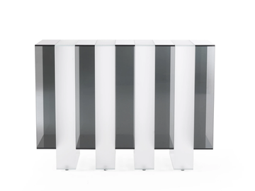 JENGA - Rectangular glass console table by Gianfranco Ferré Home - view 2